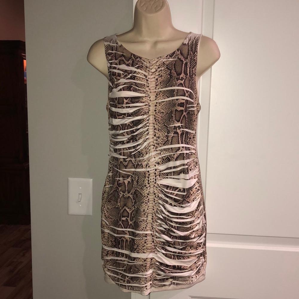 Audrey 3+1 Dress. Size not listed. Snakeskin
